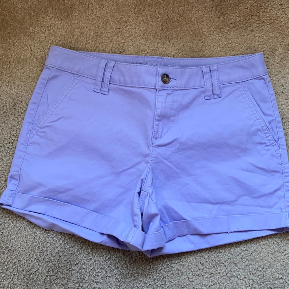 Arizona light purple shorts. Size 9